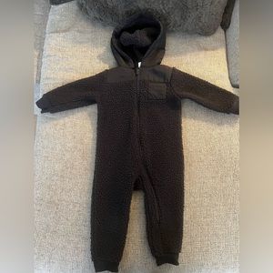 Old Navy Sherpa Hooded One Piece